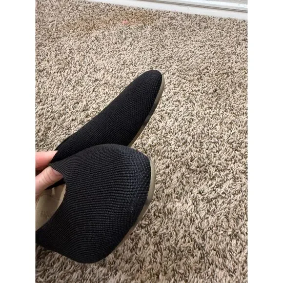 Rothy's Womens The Almond Demi Mule Black Flats Sz 8 Comfort Office Career - Picture 7 of 8
